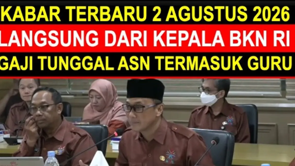 Single salary system ASN kembali didorong untuk meningkatkan kesejahteraan aparatur. Simak konsep gaji tunggal, PPPK, dan rencana manajemen talenta nasional. (Youtube. com)