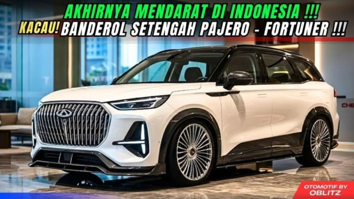 Chery Tiggo 9 CSH hadir dengan tenaga 462 PS, torsi 925 Nm, fitur ADAS lengkap, dan jarak tempuh hingga 1.400 km.