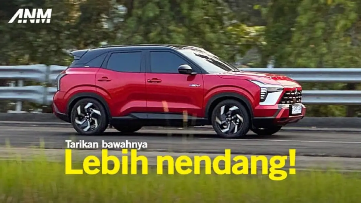 Mitsubishi XForce Hybrid hadir dengan mesin 1.6 liter hybrid, torsi 255 Nm, panoramic sunroof, dan konsumsi BBM lebih efisien.