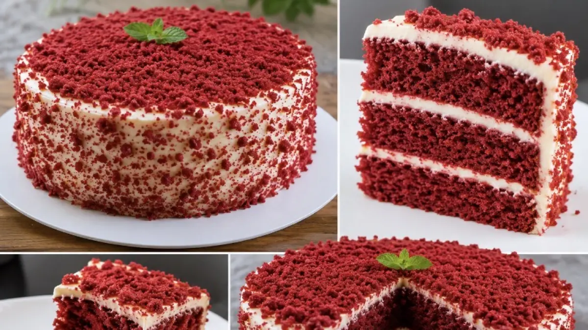 Cara membuat red velvet kukus super lembut dan moist lengkap dengan krim keju gurih, cocok untuk jualan maupun kue ulang tahun.