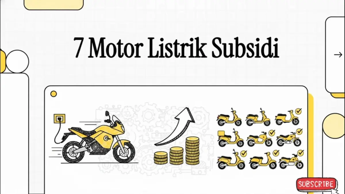 Motor listrik makin terjangkau berkat subsidi pemerintah!

Dengan potongan harga hingga Rp7 juta, masyarakat memiliki lebih banyak pilihan untuk beralih ke kendaraan listrik yang hemat biaya operasional, minim perawatan, dan ramah lingkungan.