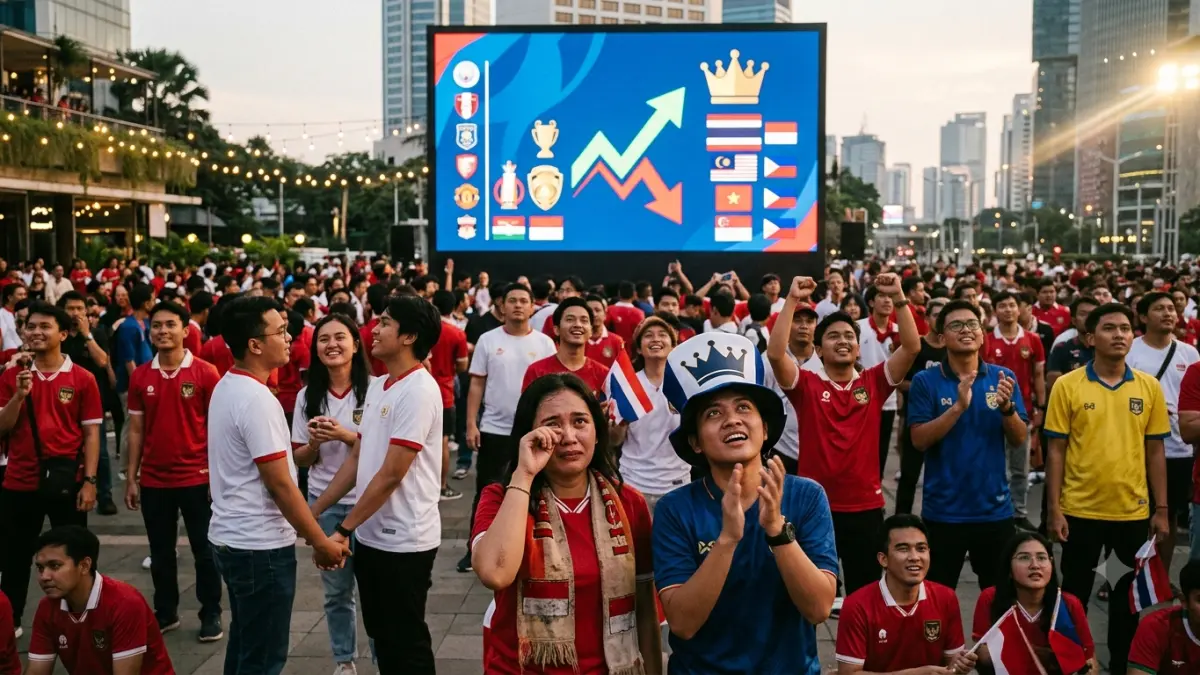 Ranking FIFA ASEAN 2024 menempatkan Thailand di puncak, sementara Timnas Indonesia menjadi tim dengan lonjakan peringkat paling pesat dalam lima tahun.