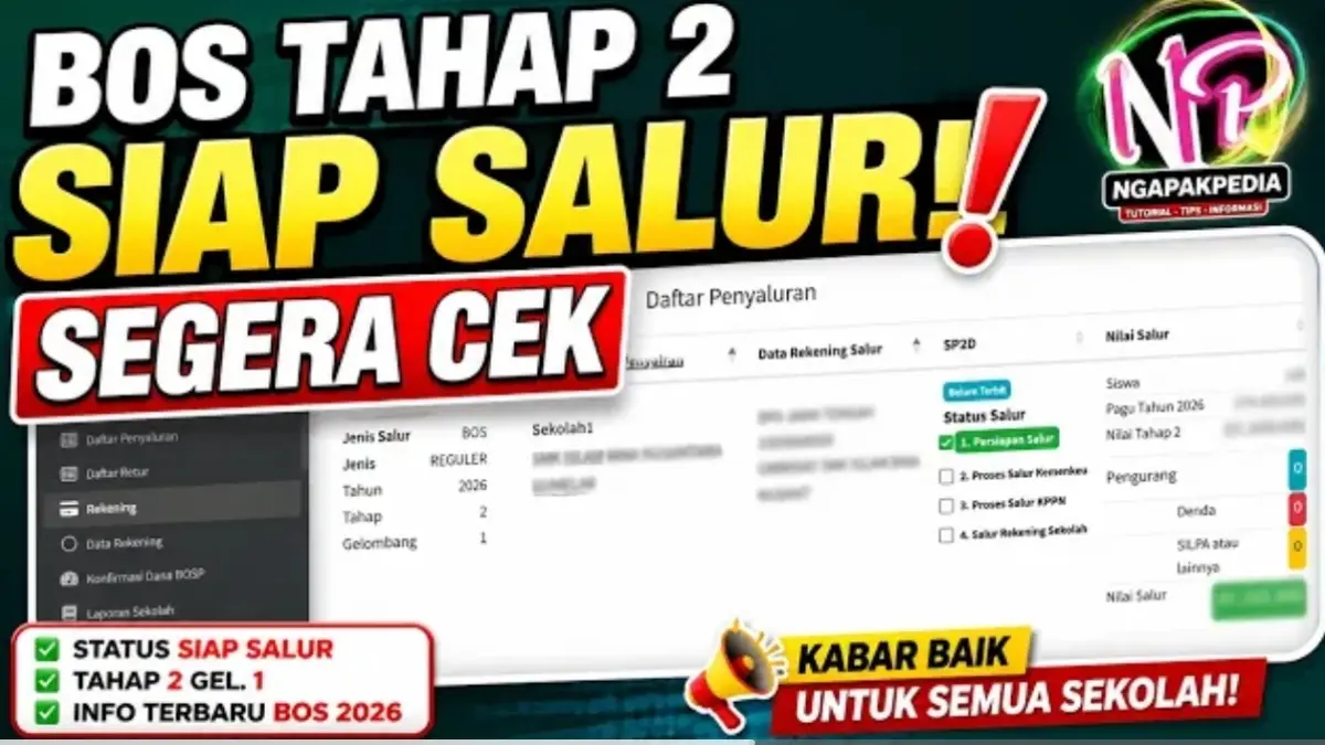 SKTP Juli 2026 mulai terbit, tetapi pencairan TPG masih dinantikan ribuan guru. Proses sinkronisasi data Dapodik dan validasi di Info GTK disebut menjadi salah satu faktor yang memengaruhi keterlambatan penyaluran tunjangan profesi. Guru yang SKTP-nya sudah terbit diimbau rutin memantau status SP2D dan rekening masing-masing sembari menunggu pencairan resmi.