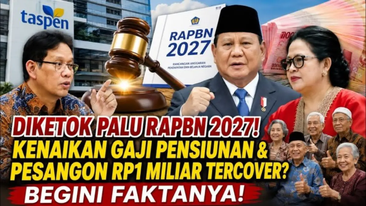 KEM PPKF 2027 menargetkan ekonomi tumbuh 5,8–6,5 persen, kemiskinan turun 6–6,5 persen, serta lapangan kerja formal meningkat.