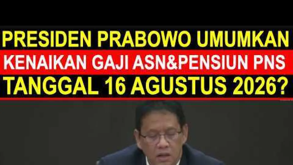 Kenaikan gaji PNS 2027 belum dipastikan. Dokumen fiskal pemerintah belum menyebut kenaikan gaji, tetapi THR dan gaji ke-13 tetap dianggarkan.