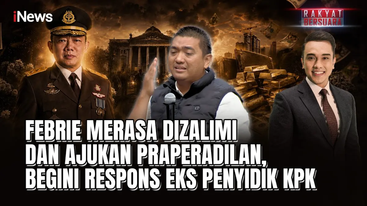 Praperadilan Febri Adriansyah bukan otomatis menghapus status tersangka. Polemik penyitaan uang dan emas 74 kg serta kepemilikan aset ikut menjadi sorotan. (Youtube. com)