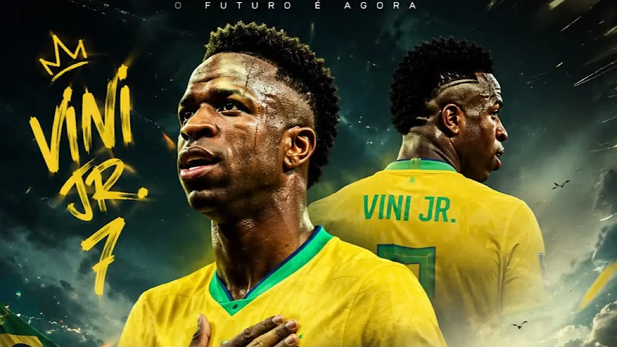Vinicius Junior tampil luar biasa dengan mencetak gol kemenangan Real Madrid. Kolaborasinya bersama Jude Bellingham dan Kylian Mbappe menjadi kunci dominasi Los Blancos.(pinterest)