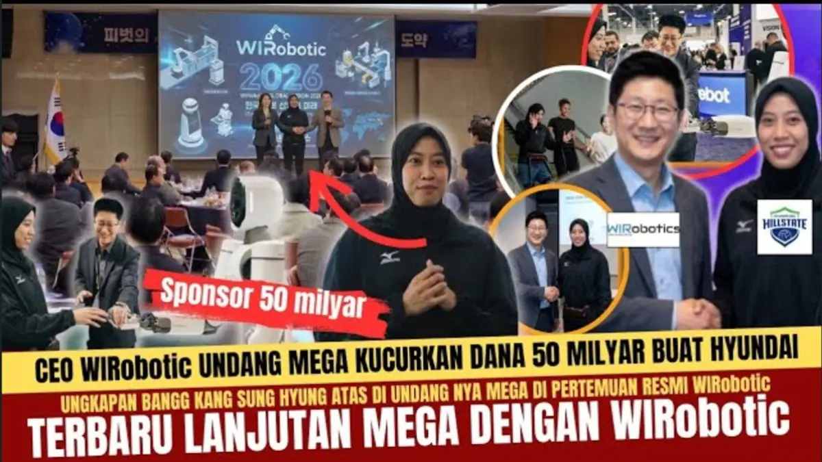 Megawati Hangestri kembali jadi sorotan jelang KOVO 2027. Popularitasnya disebut berdampak besar bagi Hyundai Hill State hingga promosi Wi Robotics. (Youtube. com)