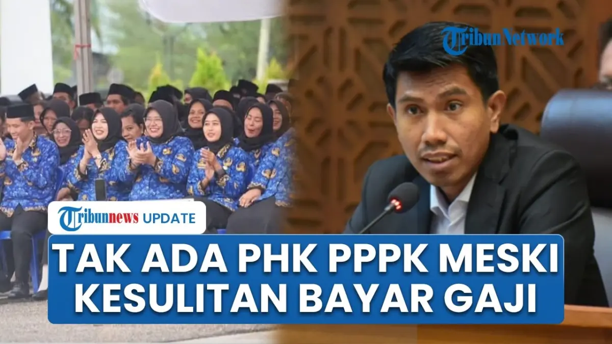 PPPK dipastikan tetap dipertahankan meski 39 daerah kesulitan membayar gaji ASN. DPR juga membantah isu PHK dan pemotongan gaji ASN. (Youtube. com)