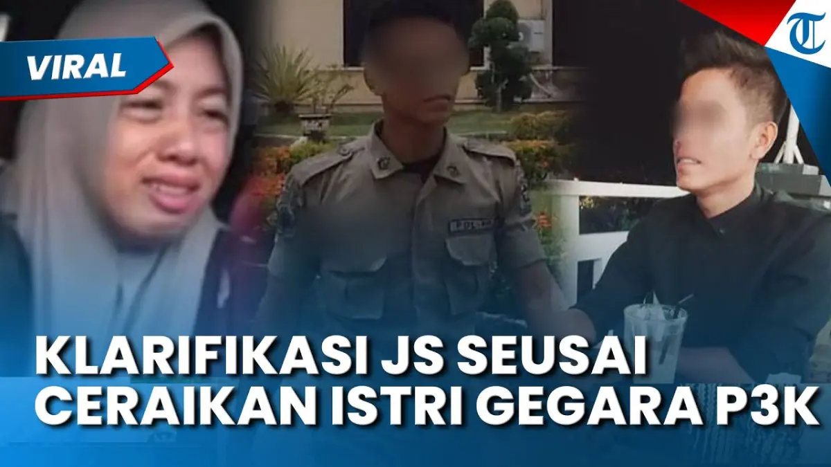 Suami Melda Safitri, JS, buka suara soal perceraian yang dikaitkan dengan kelulusan PPPK. BKPSDM Aceh Singkil ikut memberikan klarifikasi. (Youtube. com)