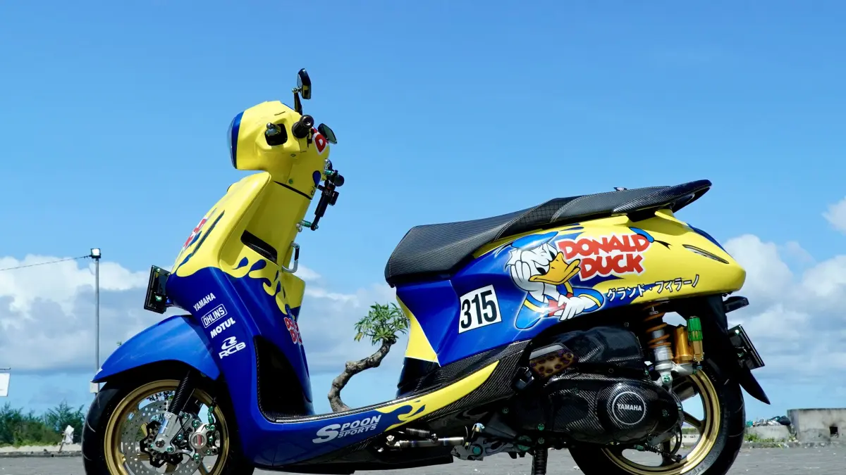 Best of The Best Grand Filano Modification on Classy Modifest 2026. (Foto: Yamaha untuk Radar Tulungagung)