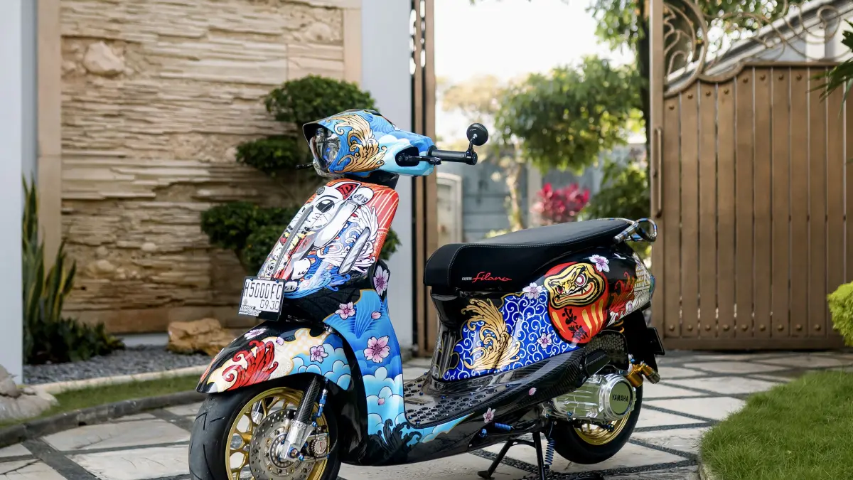 Best of The Best Grand Filano Modification on Classy Modifest 2026. (Foto: Yamaha untuk Radar Tulungagung)