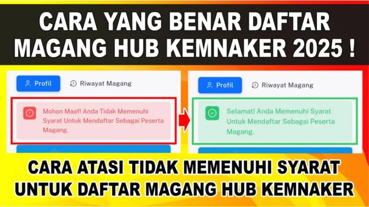 Cara daftar MagangHub Kemnaker agar lolos, mulai dari syarat, kelengkapan profil, hingga memilih program pemagangan.