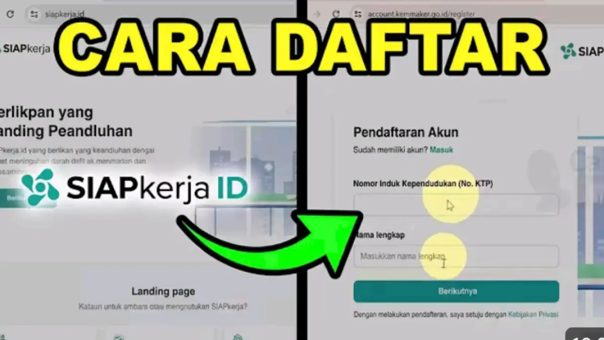 Cara membuat akun Siap Kerja MagangHub 2026 mulai dari daftar, verifikasi OTP, lengkapi profil, sinkronisasi data, hingga lamar lowongan.