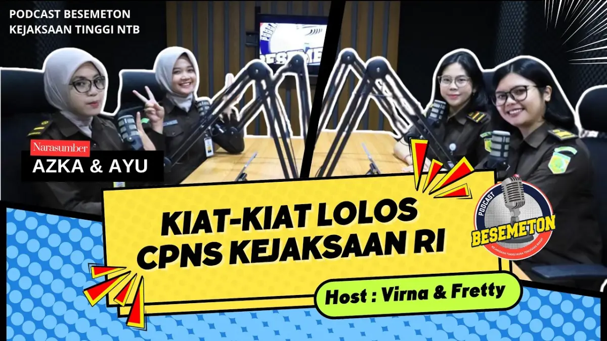 Tips lolos CPNS Kejaksaan dari dua CPNS lulusan nonhukum: mulai strategi belajar SKD, latihan tryout, persiapan SKB hingga membongkar mitos orang dalam. (Youtube. com)