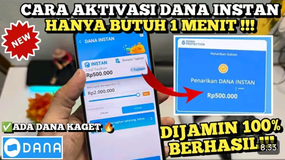 Dana Instan DANA ramai dibahas. Simak cara aktivasi yang ditampilkan dalam video serta hal penting sebelum mengajukan pinjaman.