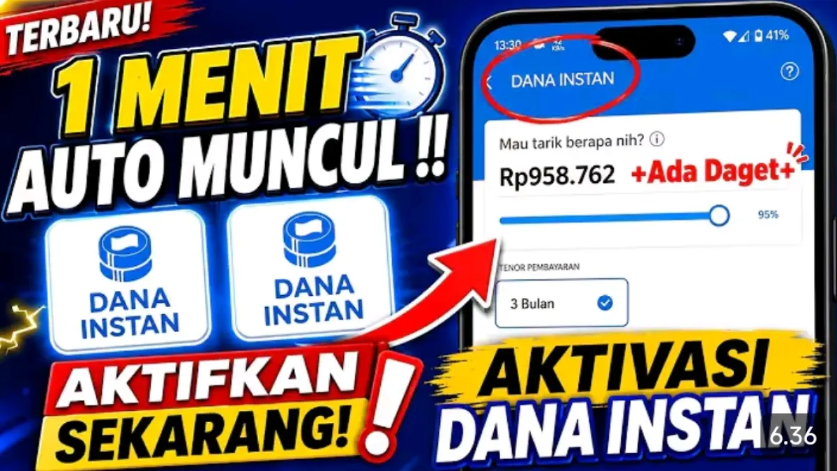 Dana Instan ramai dibahas setelah muncul tutorial cara mengaktifkannya. Simak langkah dalam video dan syarat yang perlu diperhatikan pengguna.