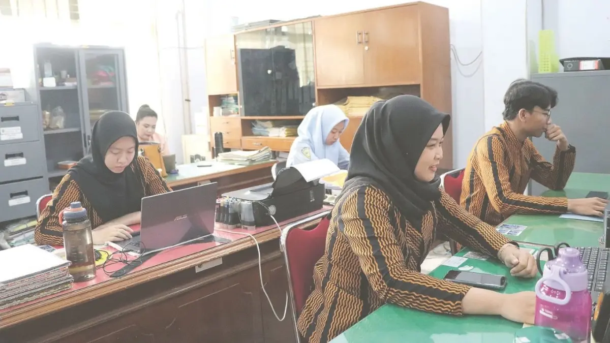Hampir separo PPPK paruh waktu di Tulungaung yang masih menerima honor dengan nominal cukup rendah.(DOK. RATU)