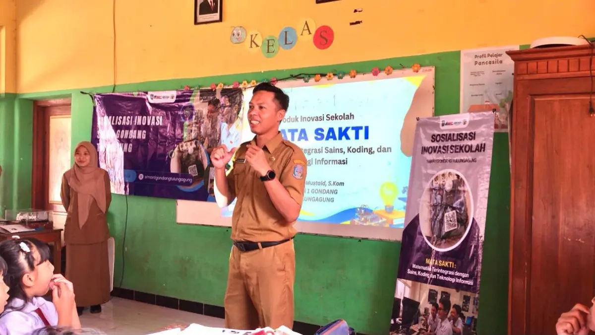 Inovasi MATA SAKTI (Matematika Terintegrasi dengan Sains, Koding, dan Teknologi Informasi) itu memadukan matematika, sains, koding, dan teknologi informasi.
