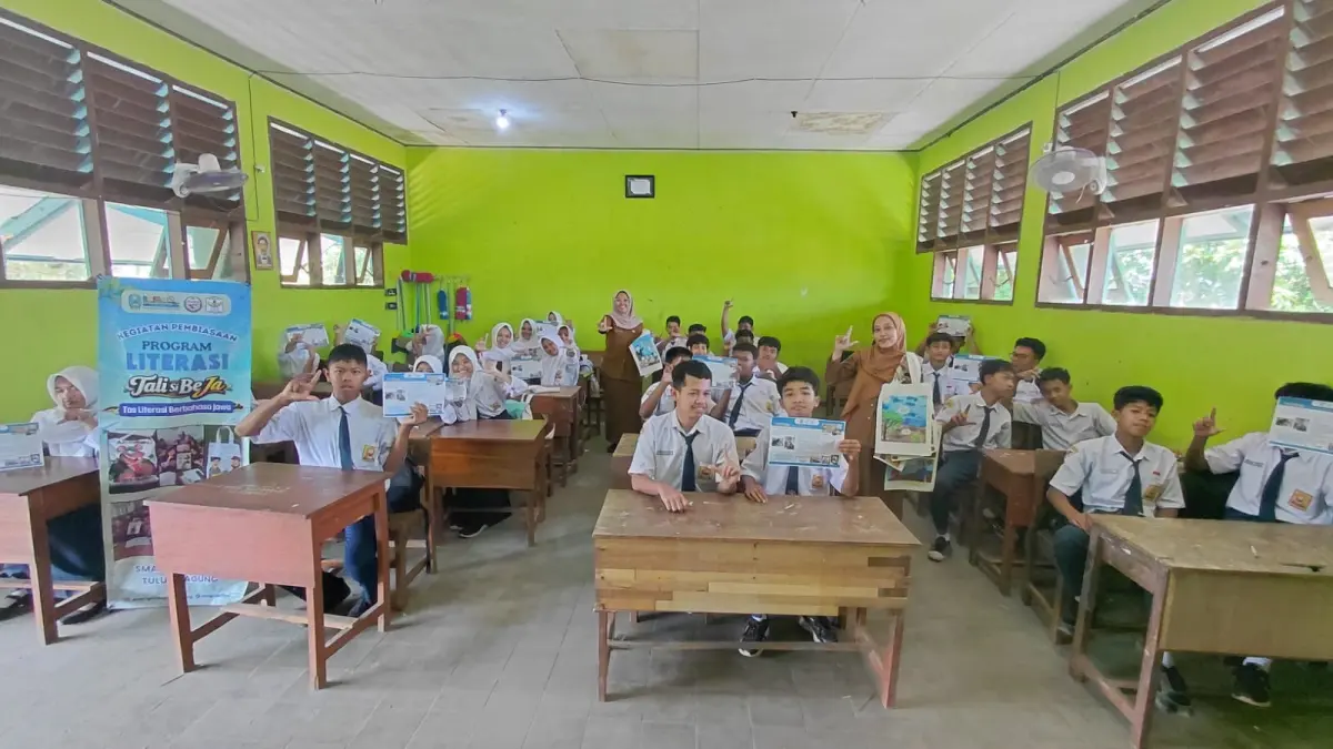 Inovasi Tali Si Beja (Tas Literasi Berbahasa Jawa) oleh SMAN 1 Gondang Tulungagung.
