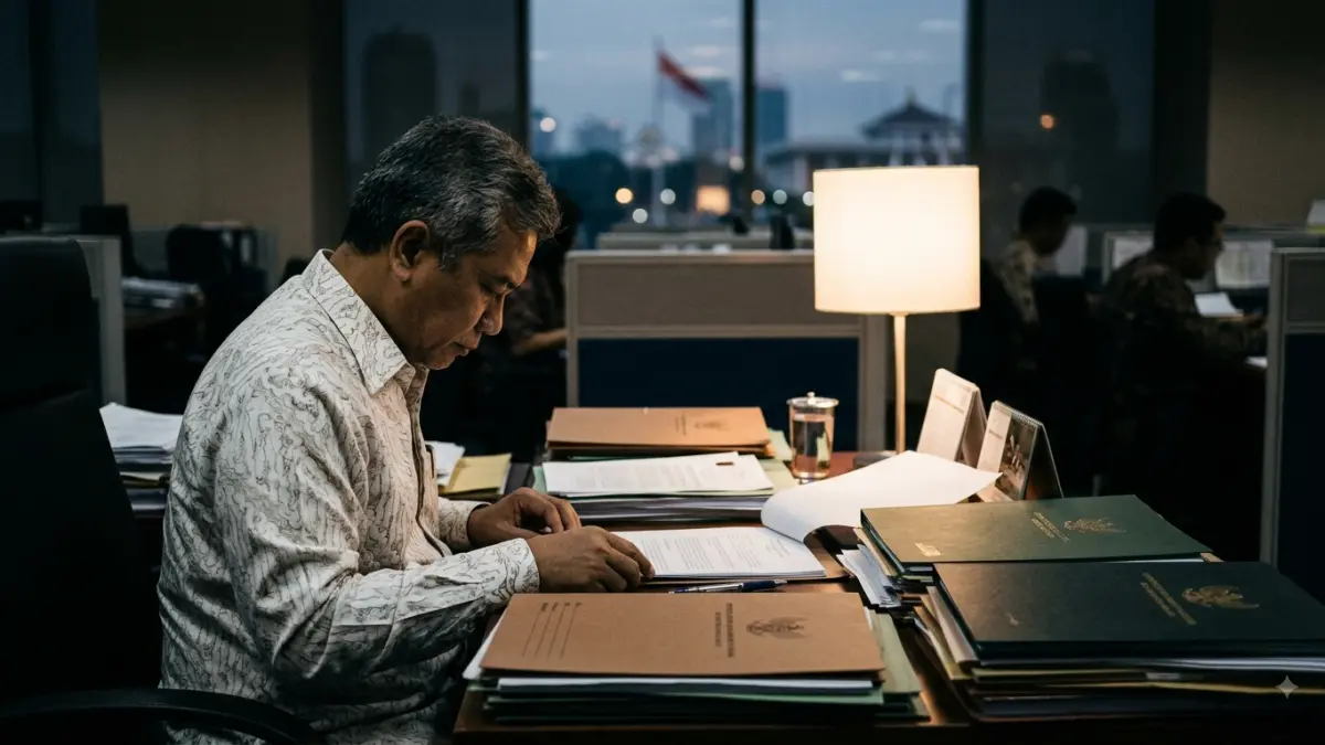  Kenaikan gaji PNS 2027 belum ditetapkan. Simak fakta terbaru soal KEM PPKF, RAPBN, gaji pensiun, THR, dan gaji ke-13.