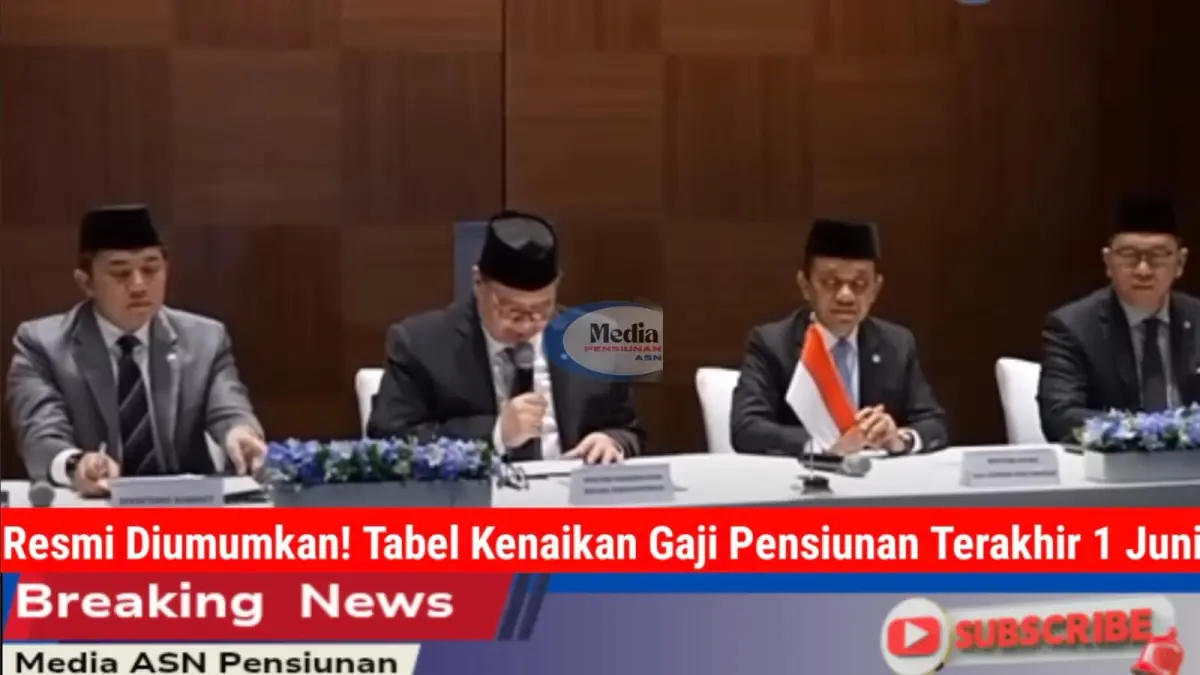 Pembayaran dijadwalkan mulai 1 Juni, dengan nominal yang berbeda sesuai golongan, masa kerja, dan ketentuan yang berlaku.