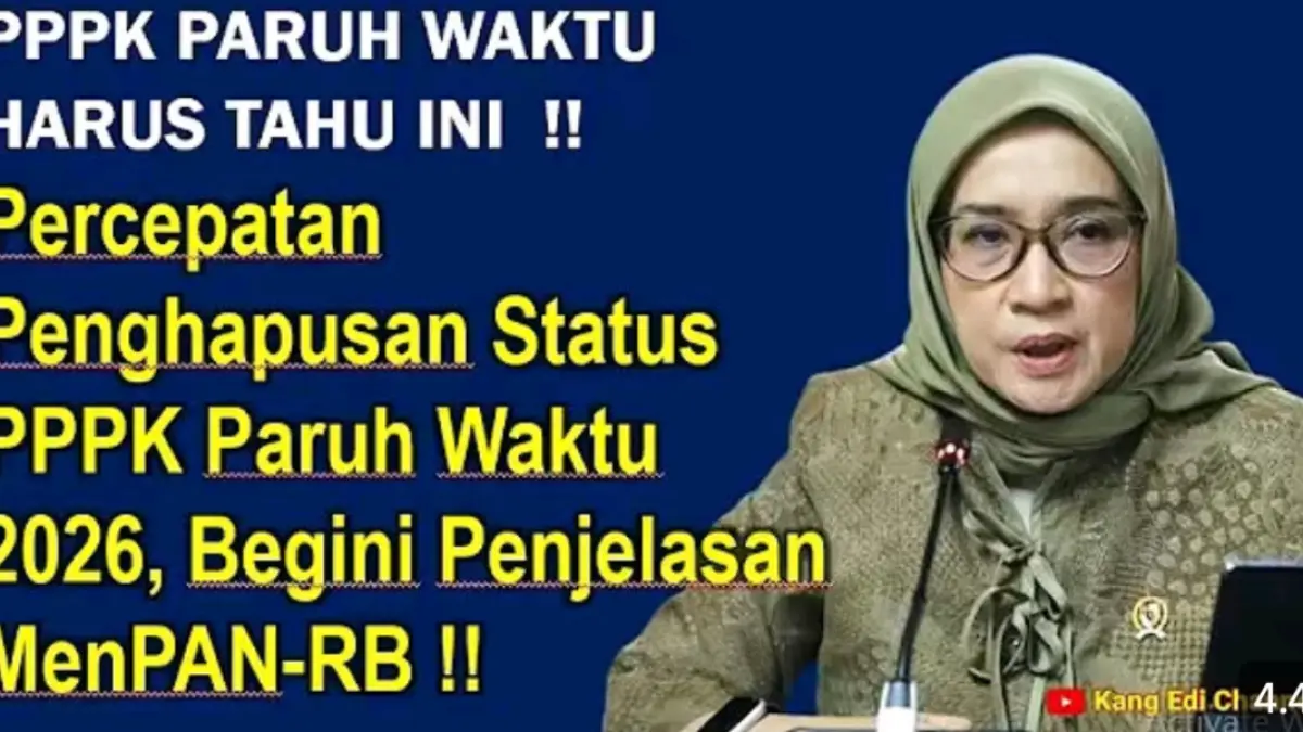 PPPK paruh waktu 2026 disebut tidak akan dihapus. Simak klarifikasi MenPAN-RB dan fakta terbaru soal status PPPK paruh waktu.