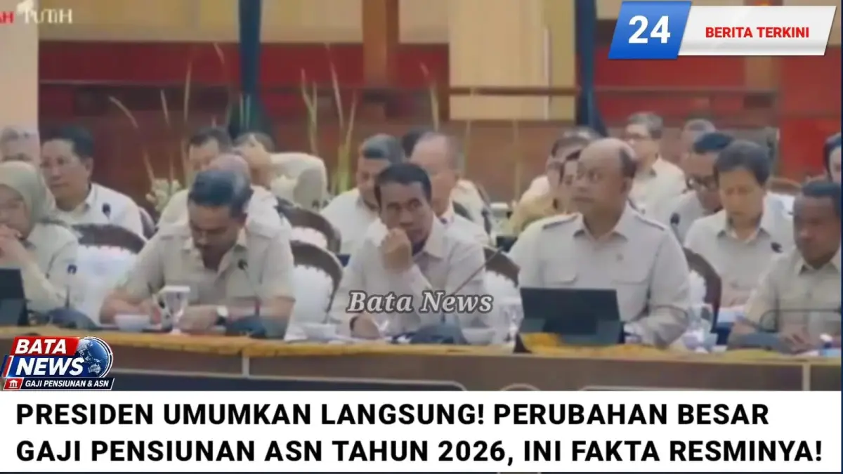 Taspen menyebut pembayaran masih mengacu pada PP Nomor 8 Tahun 2024 dan belum ada aturan baru mengenai kenaikan maupun rapelan.