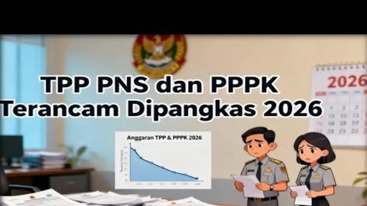 TPP PNS dan PPPK 2026 disebut berpotensi dipangkas di sejumlah daerah. Simak penyebab, aturan belanja pegawai, dan kepastian kebijakannya.