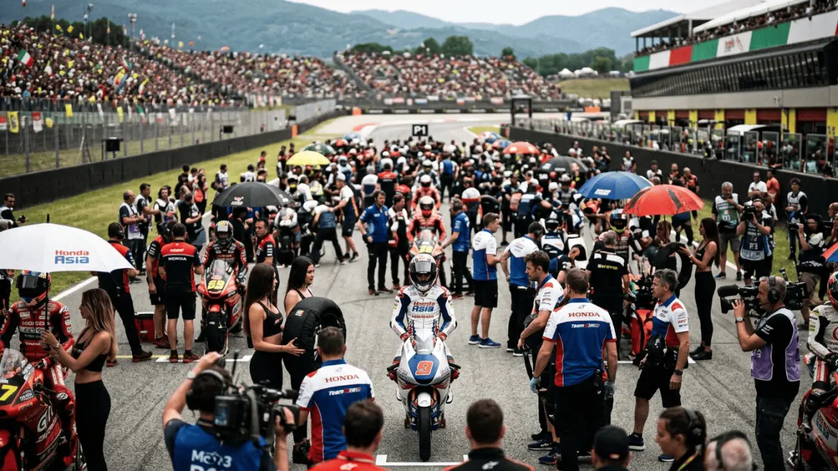 Hasil Kualifikasi Moto3 Italia 2026 menempatkan Veda Ega Pratama di posisi start ke-13. Peluang raih poin dan podium masih terbuka.