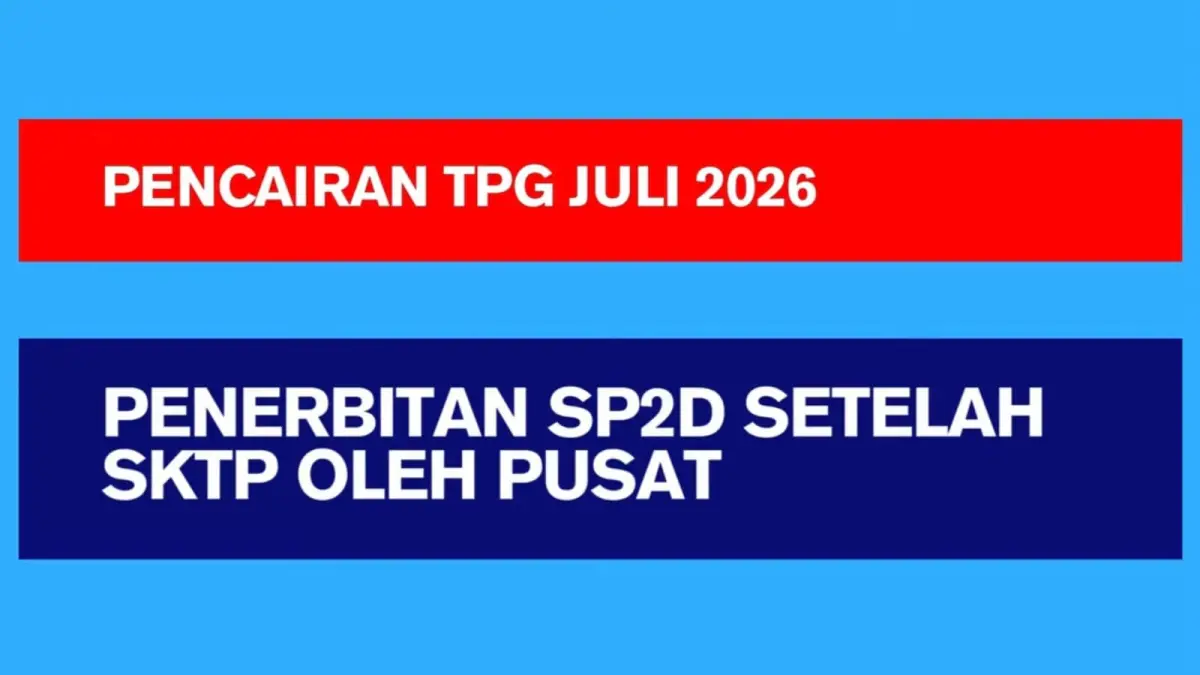 Guru memantau perkembangan tunjangan profesi melalui Info GTK, termasuk status SKTP dan proses penyaluran TPG periode Juli hingga Agustus 2026.