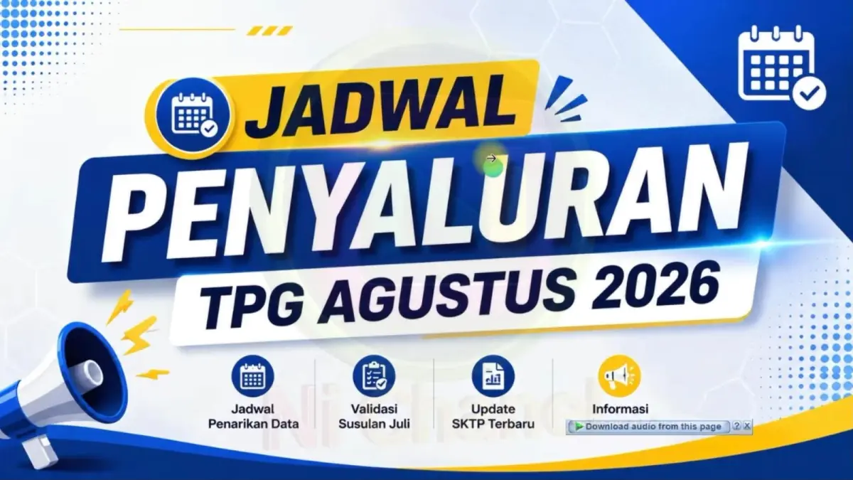 Guru memeriksa status validasi data dan SKTP melalui Info GTK menjelang penyaluran TPG Agustus 2026.