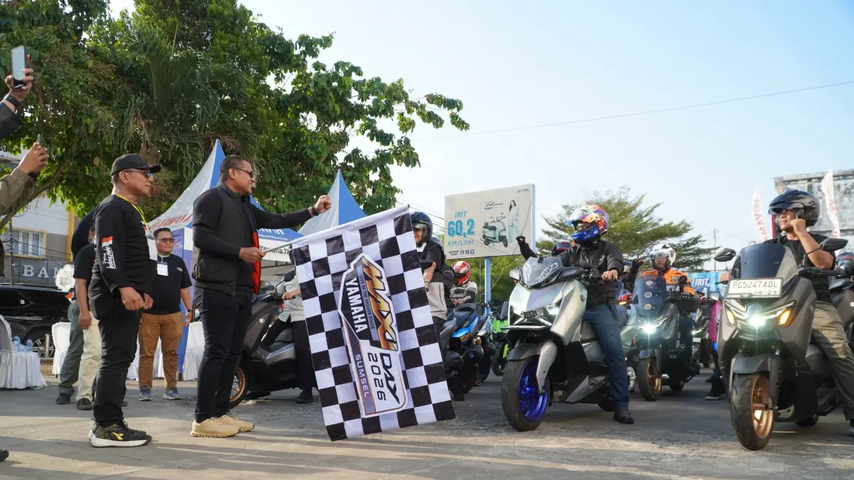 MAXi Yamaha Day Sumatera Selatan. (Foto: Yamaha untuk Radar Tulungagung)