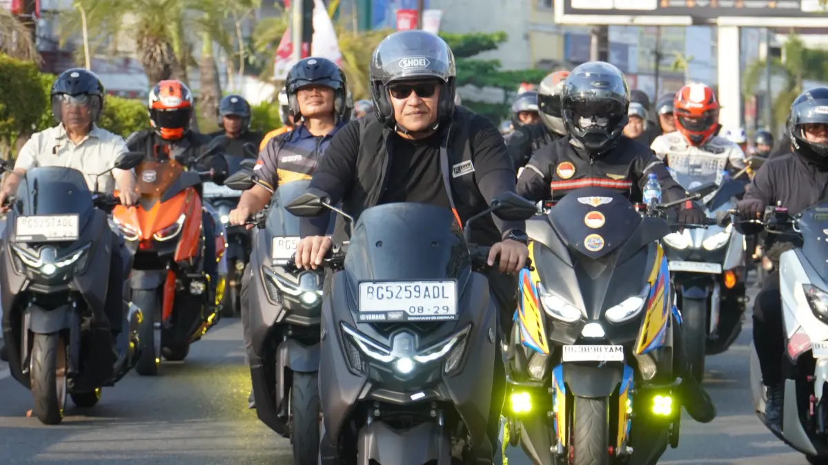 MAXi Yamaha Day Sumatera Selatan. (Foto: Yamaha untuk Radar Tulungagung)
