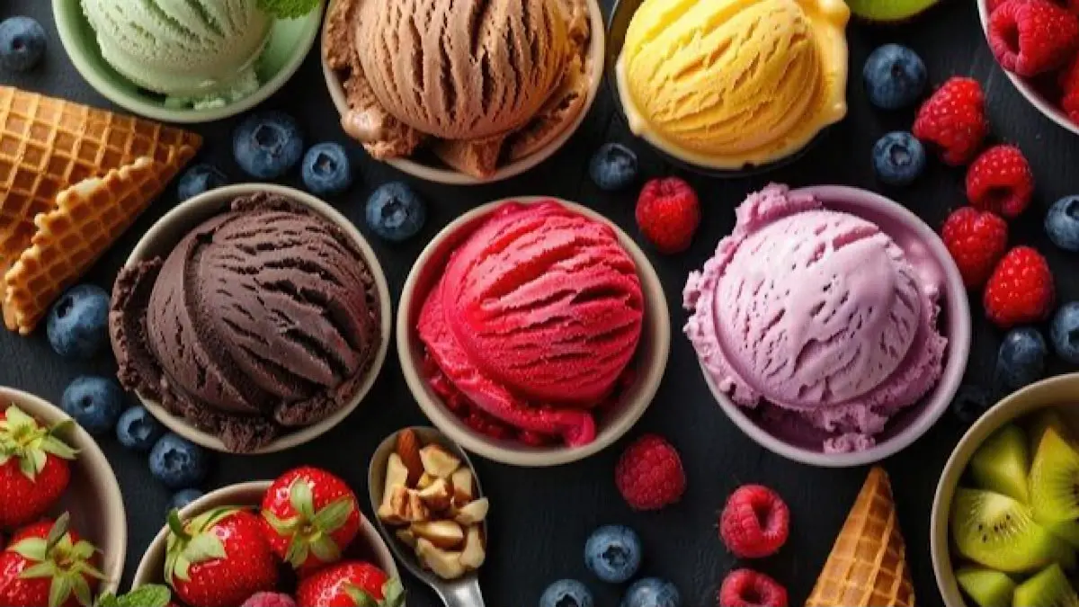 Resep es krim rumahan ini mudah dibuat dengan susu, santan, dan bahan sederhana. Teksturnya lembut, creamy, dan cocok jadi ide jualan.(pinterest)