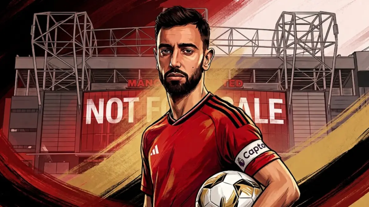 Bruno Fernandes jadi target impian Galatasaray, tetapi Manchester United tak berniat melepas sang kapten yang masih menjadi kunci kebangkitan klub. (Youtube. com)
