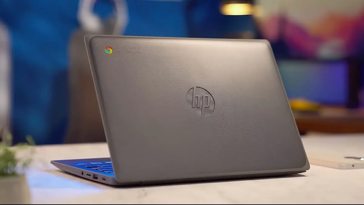 HP Chromebook 11 G8 EE Rp1,7 juta punya Celeron N4020 dan RAM 4 GB. Simak alasan laptop murah ini tetap lancar untuk kerja berbasis internet.(SC Youtube)