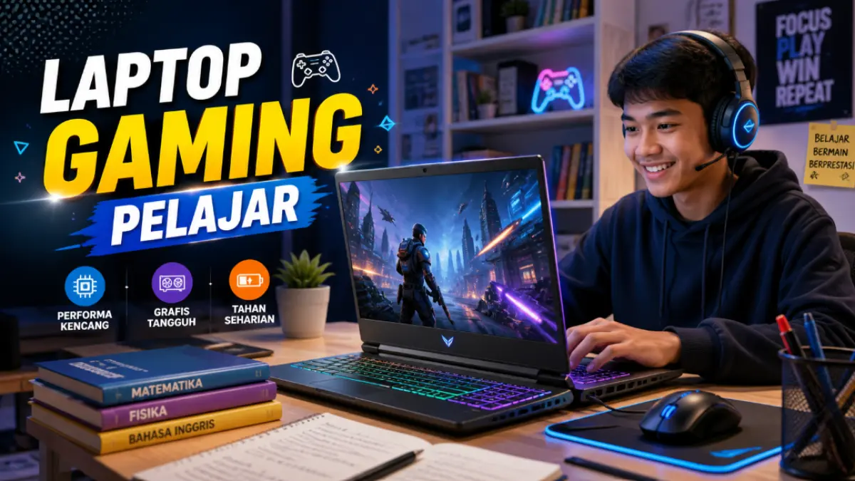 Laptop Pelajar Gaming