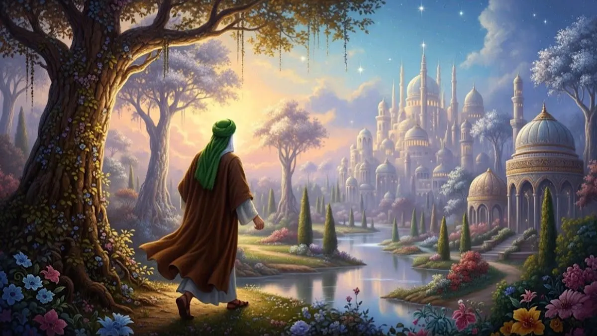 Maulid Nabi Muhammad diangkat dalam lagu religi yang mengisahkan kelahiran Rasulullah, Aminah, Abdullah, dan Mekah sebagai tempat kelahirannya.(pinterest)