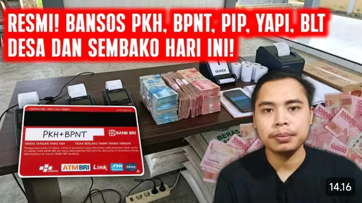 Bansos Agustus 2026 masih disalurkan bertahap. Simak update PKH, BPNT, PIP, bantuan beras, ATENSI API, hingga BLT Dana Desa.