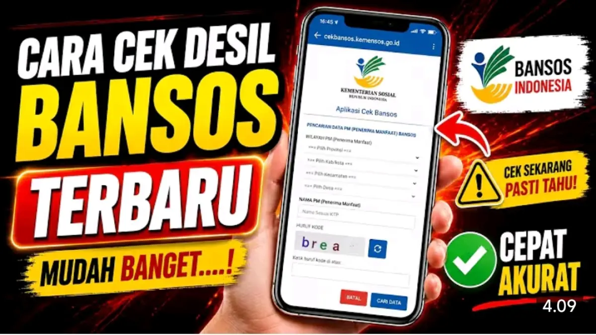 Cara cek desil bansos terbaru pakai NIK KTP. Simak langkah pengecekan dan arti D1 hingga D10 untuk mengetahui status kesejahteraan.