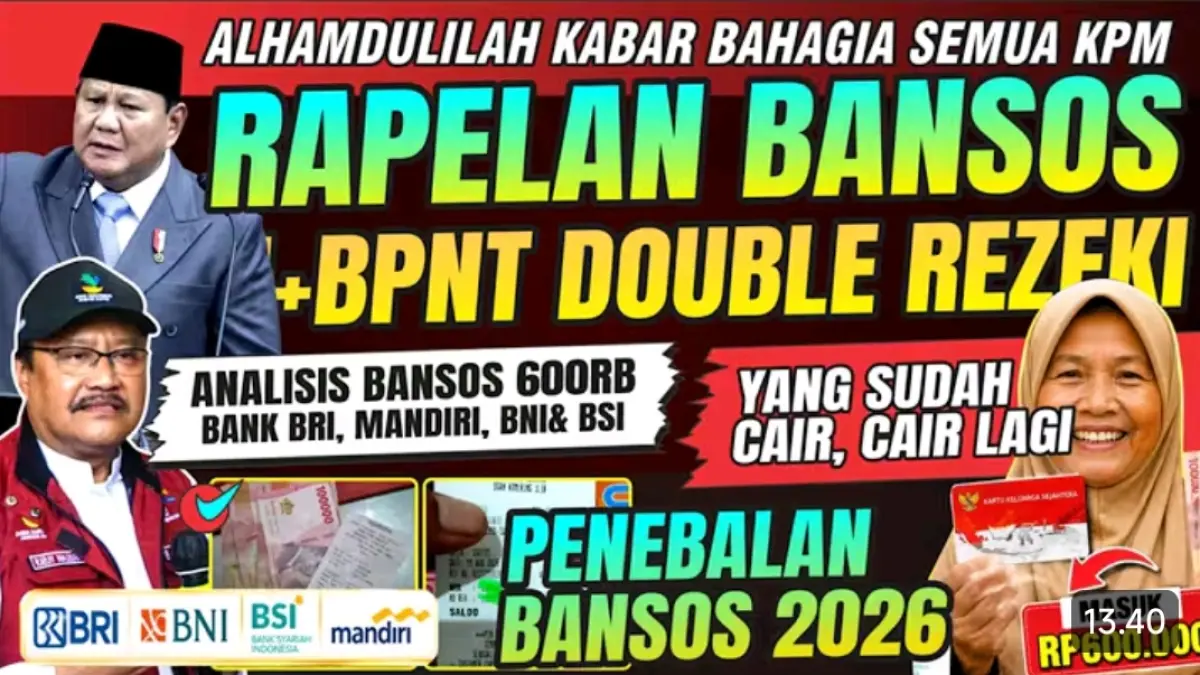 Cek saldo BPNT 18-20 Agustus 2026 ramai setelah Rp600 ribu masuk KKS. Simak kemungkinan sumber dana dan analisis pencairan double.