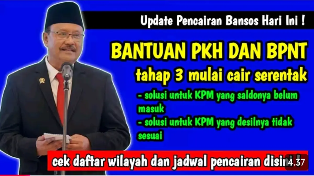 PKH dan BPNT tahap 3 2026 masih cair bertahap. Cek alasan saldo KKS belum masuk dan cara memastikan status penerima bantuan.