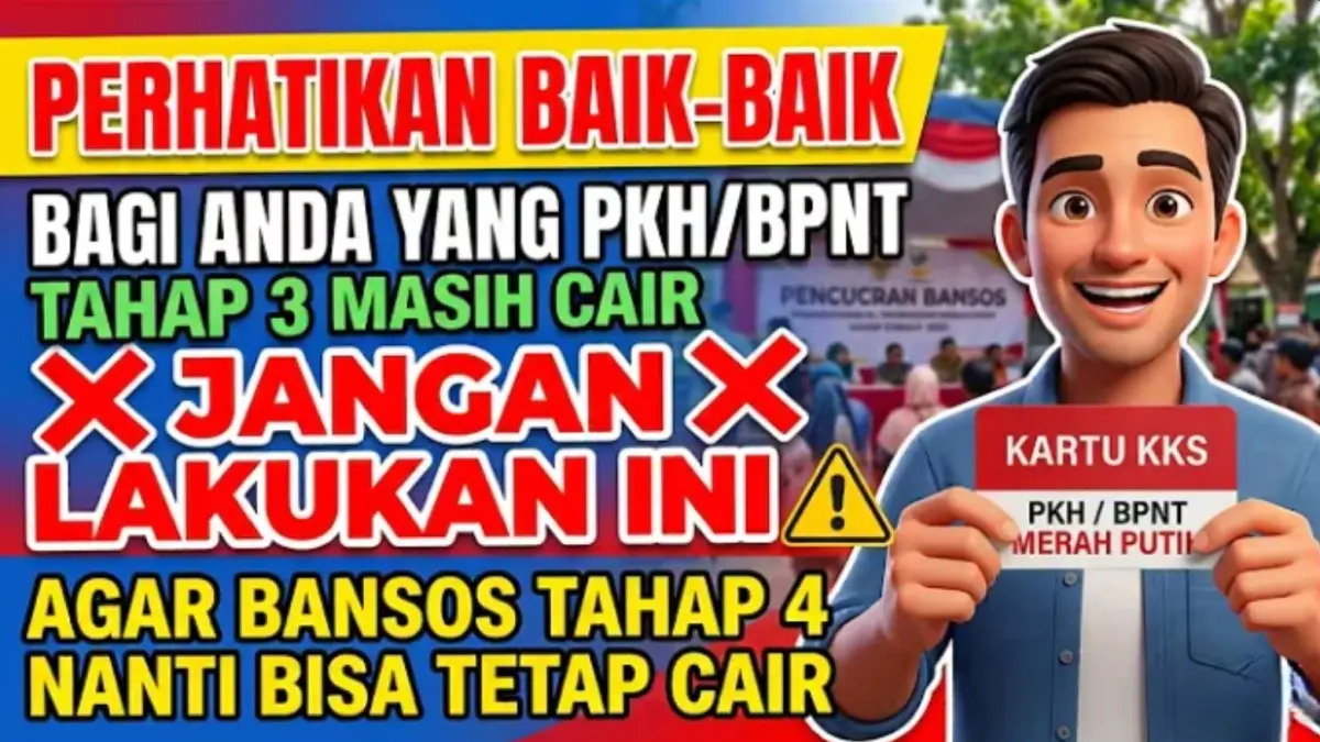 Bansos PKH BPNT tidak cair meski desil rendah? Simak tiga penyebab yang disebut dalam penyaluran tahap 3.