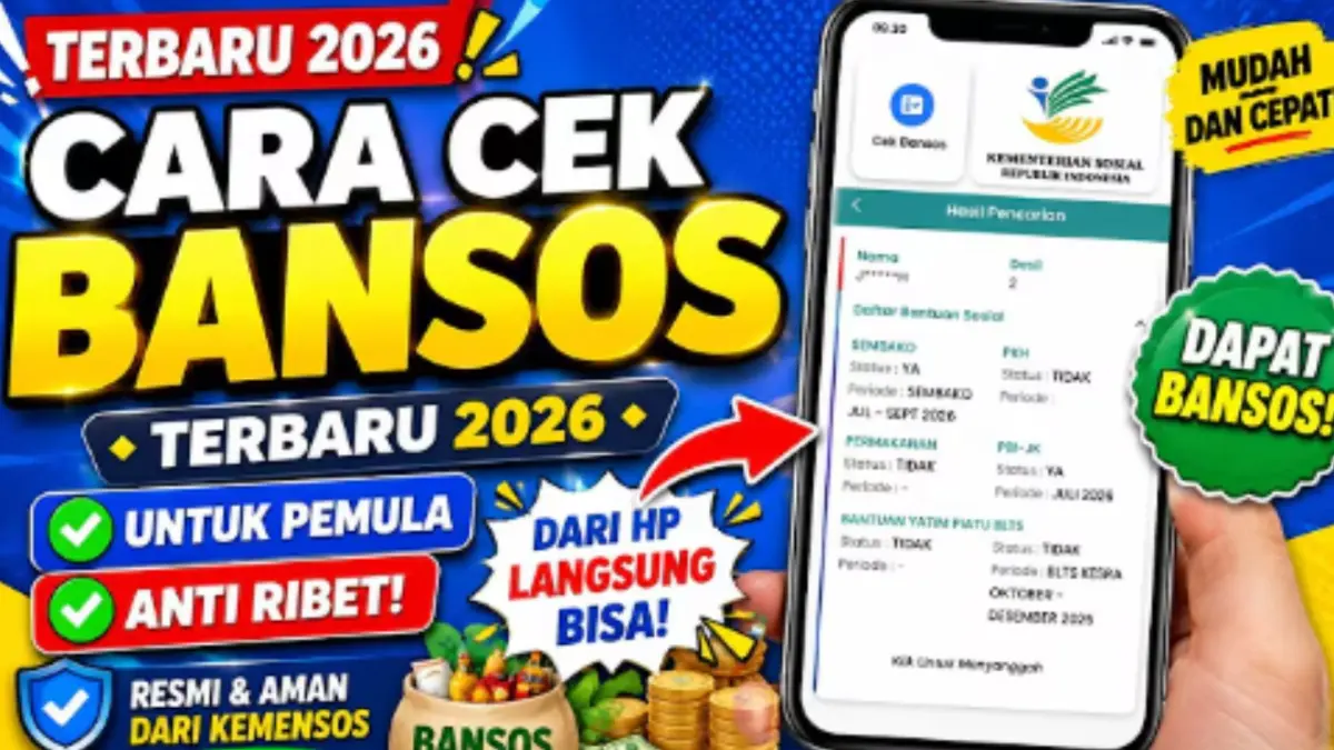 Cara cek bansos lewat Google dengan NIK KTP. Simak langkah melihat desil, jenis bantuan, periode, dan status penerima bansos.