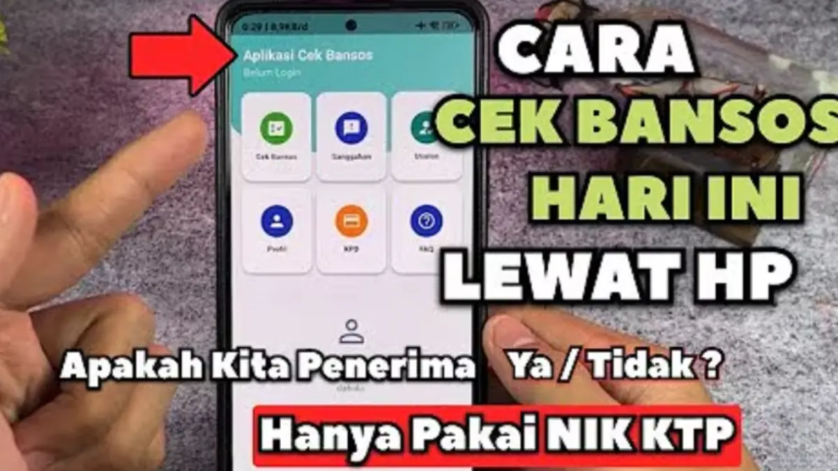 Cara cek bansos lewat HP bisa dilakukan melalui aplikasi Cek Bansos dengan NIK. Simak cara melihat status bantuan dan periode pencairannya.
