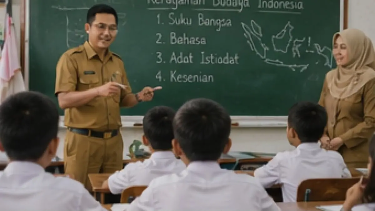 PPPK Paruh Waktu jadi penuh waktu menjadi salah satu hasil rapat pemerintah dan DPR. Guru PPPK juga mendapat kesempatan seleksi PNS awal 2027.(AI)