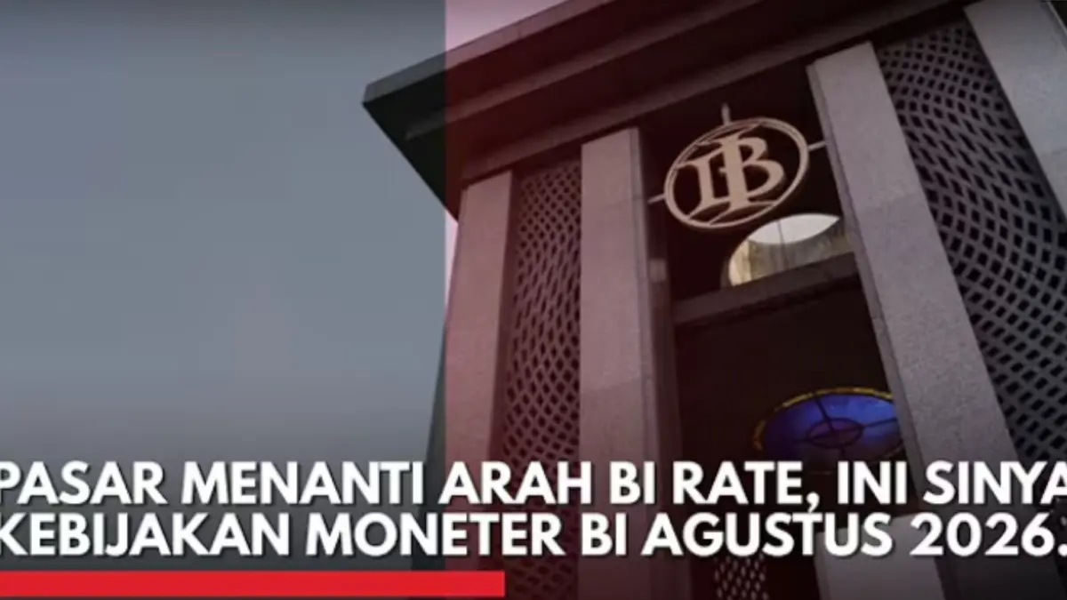 BI Rate diprediksi tetap 5,75 persen pada Agustus 2026, sementara pasar memantau rupiah, harga minyak, kinerja emiten, dan pemulihan NTT.