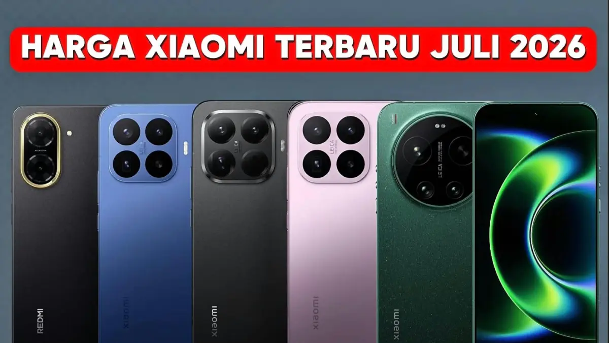 Daftar harga HP Xiaomi Juli 2026 hadir dari kelas entry level hingga flagship. Redmi A5 dibanderol Rp1,5 jutaan, sementara Xiaomi 17 Ultra mencapai Rp22,9 juta.