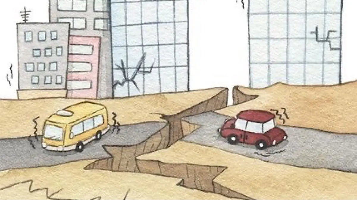 Gempa Flores M 5,8 membuat ratusan pelajar berhamburan ke lapangan. Upacara HUT RI batal, sementara warga Palue masih bertahan di pengungsian.(pinterest)